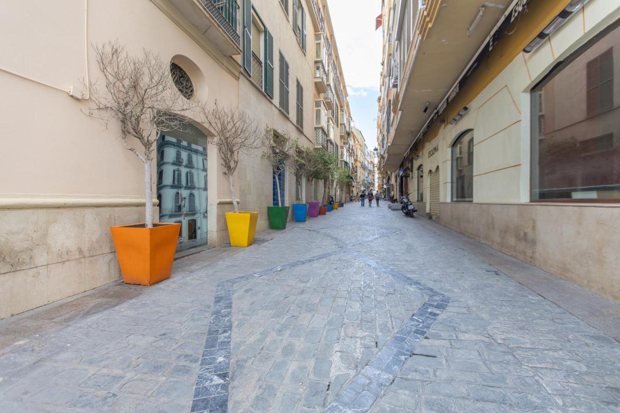 Homely San Juan De Letran Con Terraza Apartamento Málaga