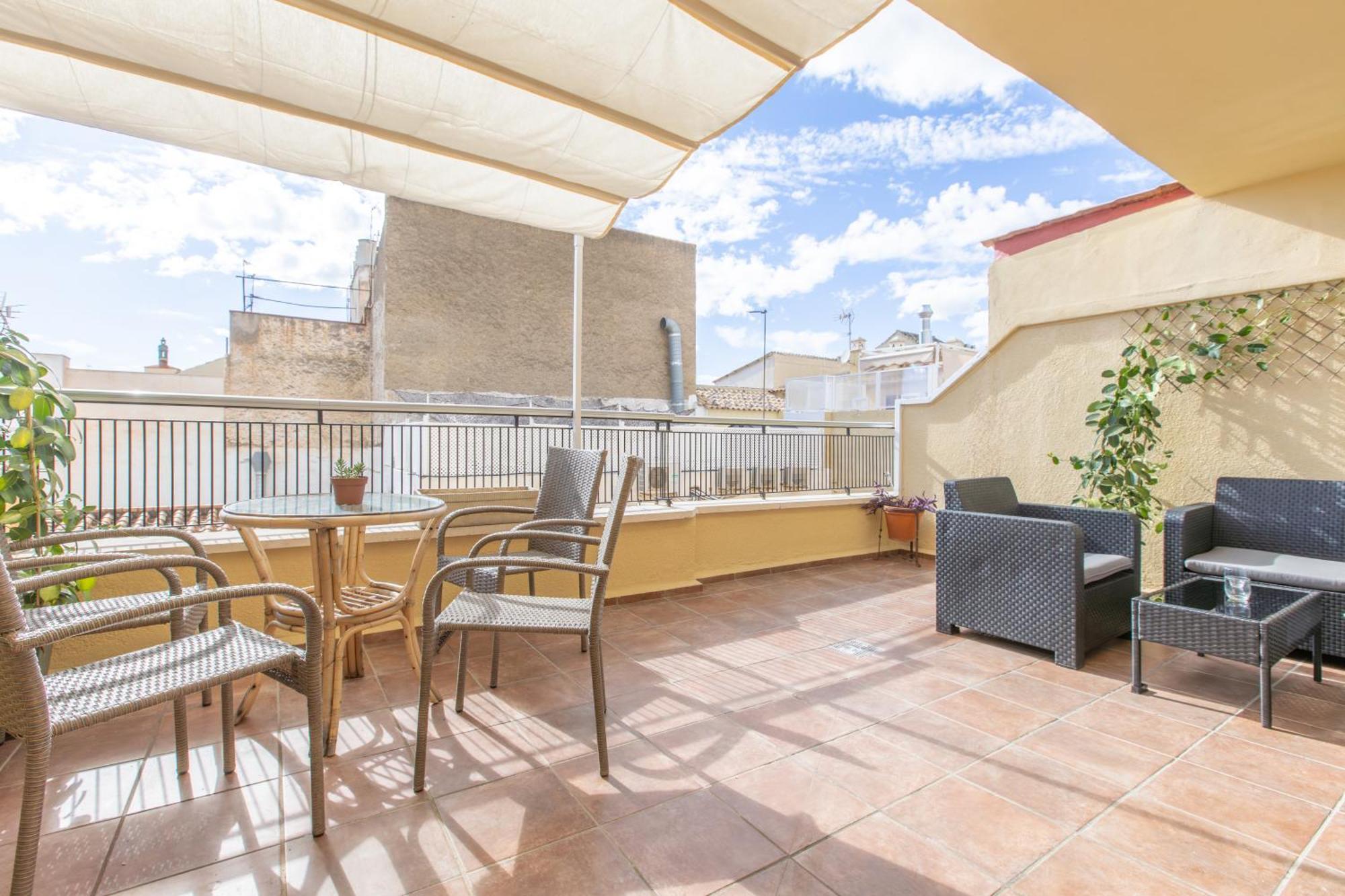 Homely San Juan De Letran Con Terraza Apartamento *